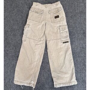 JNCO Vintage Baggy Khaki Cargo‎ Pants 29x30 Skater Y2K